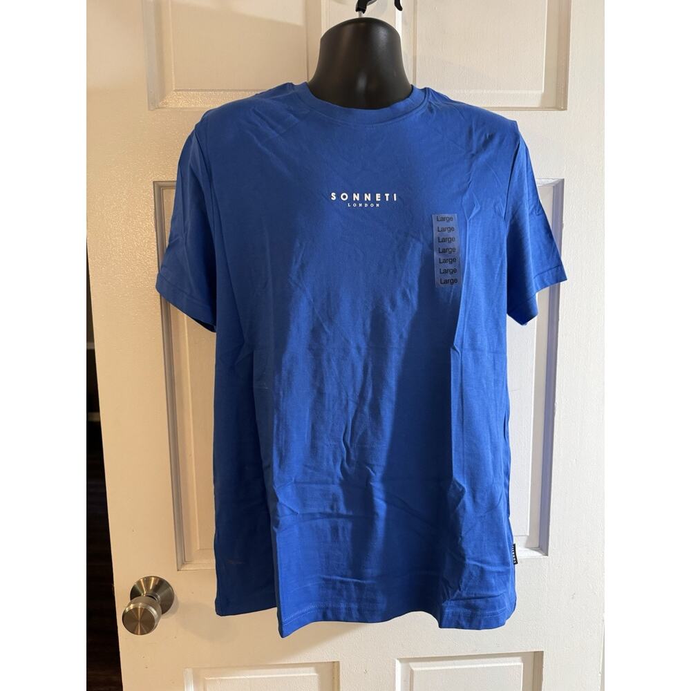Men’s Sonneti Royal Blue T-shirt Size Large